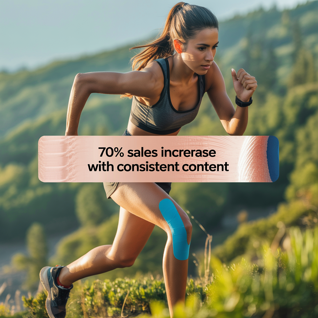 Case Study: How 'Kinesiology Sports Tape' Increased Sales by 70% with Consistent Content
