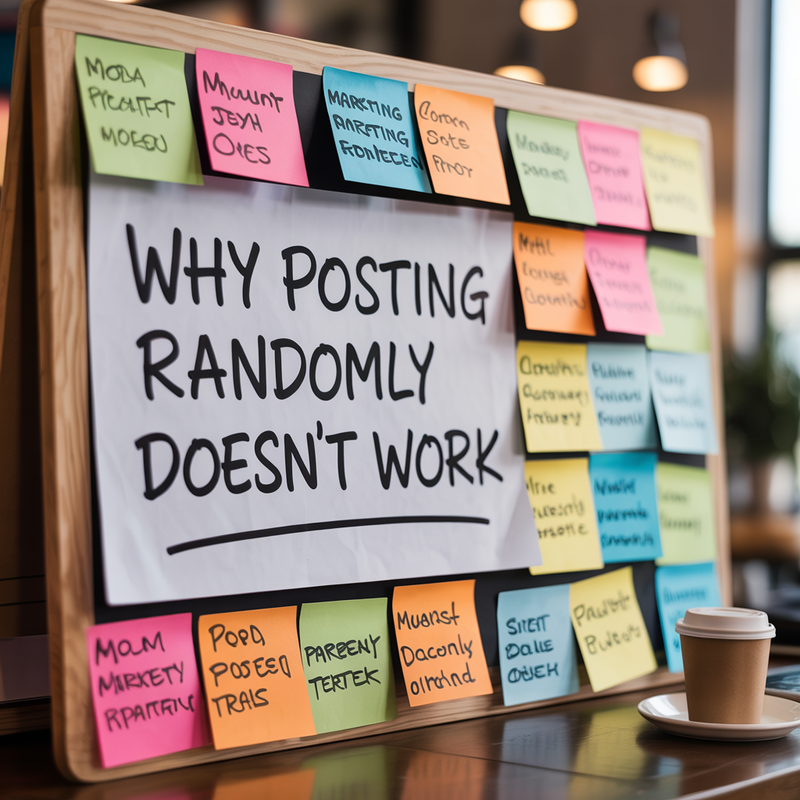 Why Posting Randomly Doesn’t Work