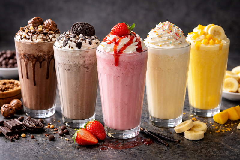 Signature Milkshakes & Mocktails