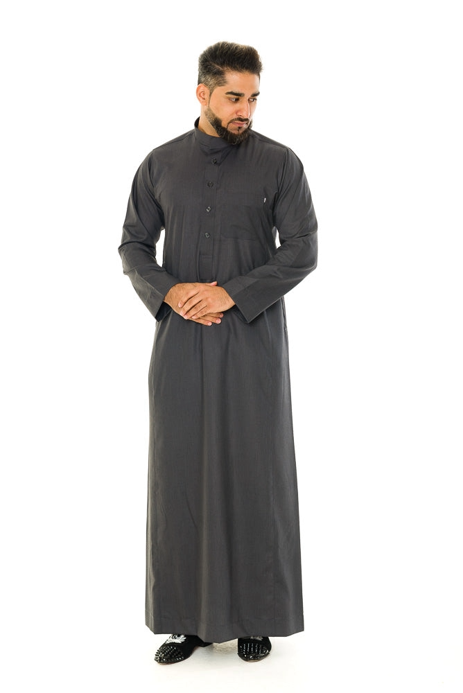 Saudi Collar Jubbah | Thobe