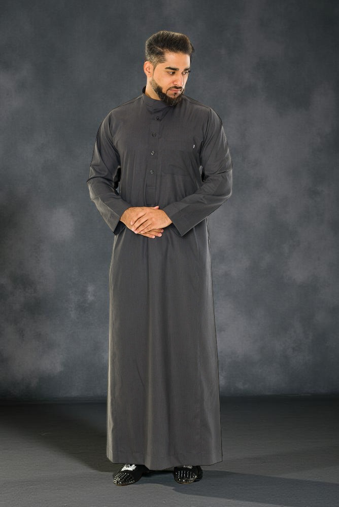 Saudi Collar Jubbah | Thobe