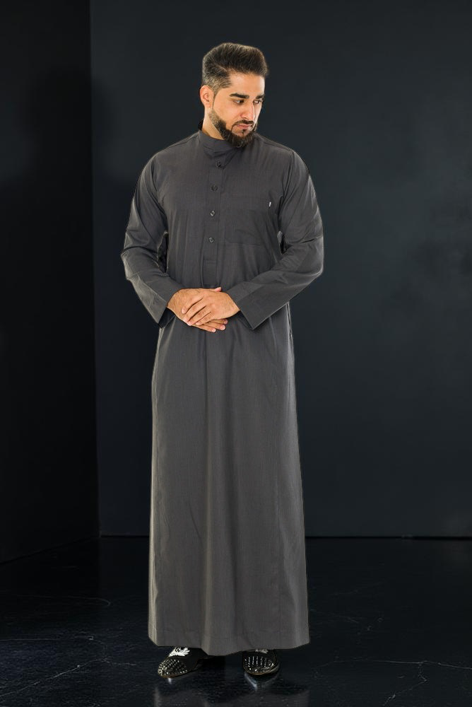 Saudi Collar Jubbah | Thobe