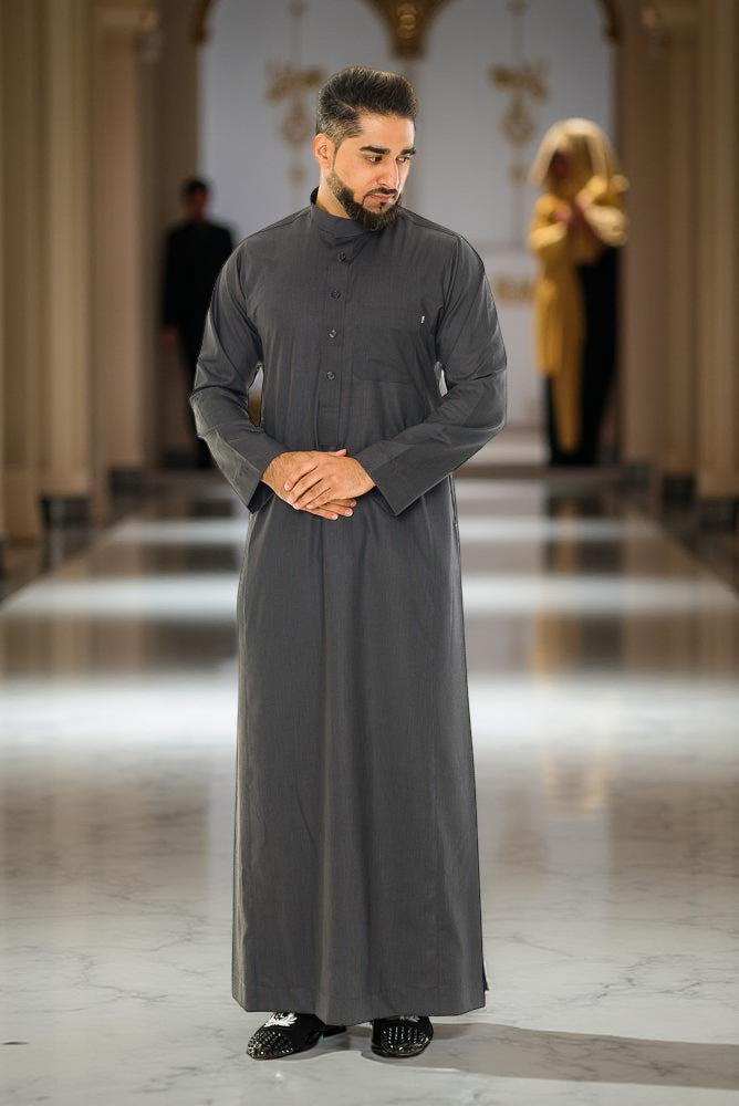 Saudi Collar Jubbah | Thobe
