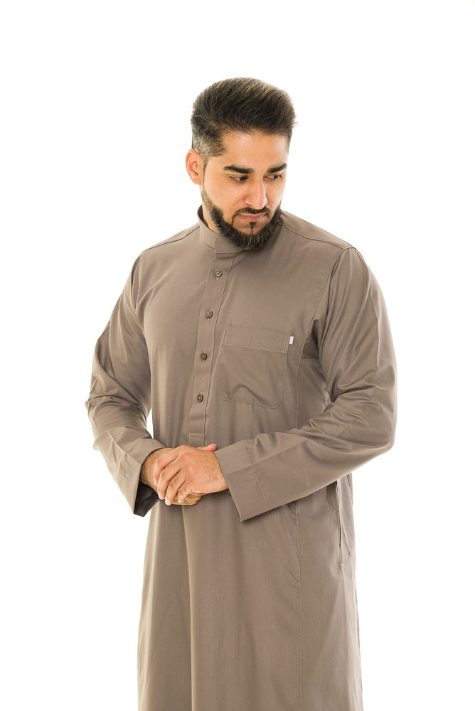 Saudi Collar Jubbah | Thobe