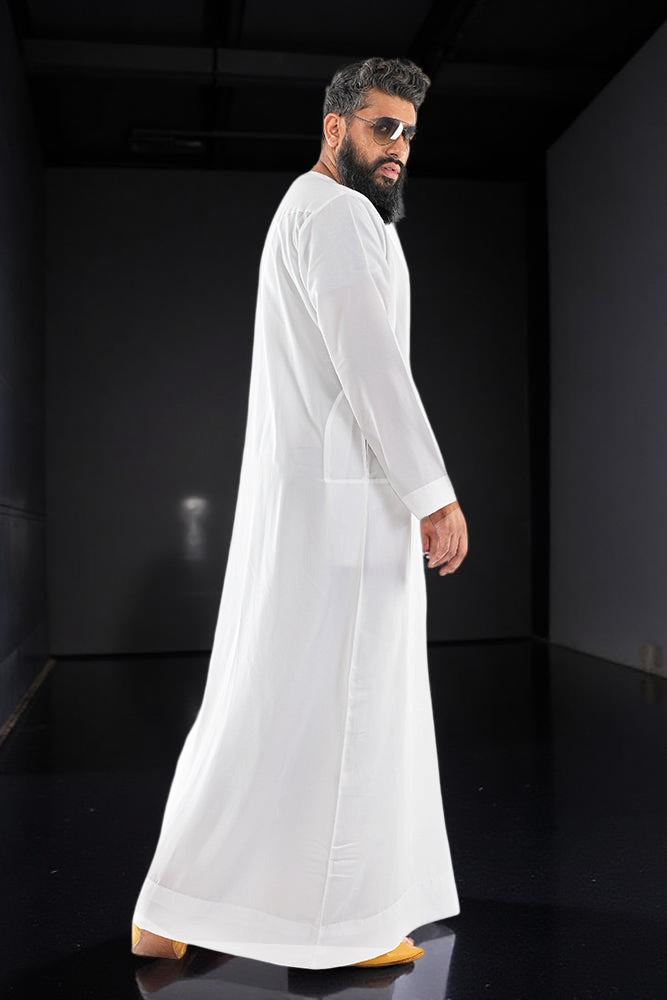 White Men Arab Omani Jubba